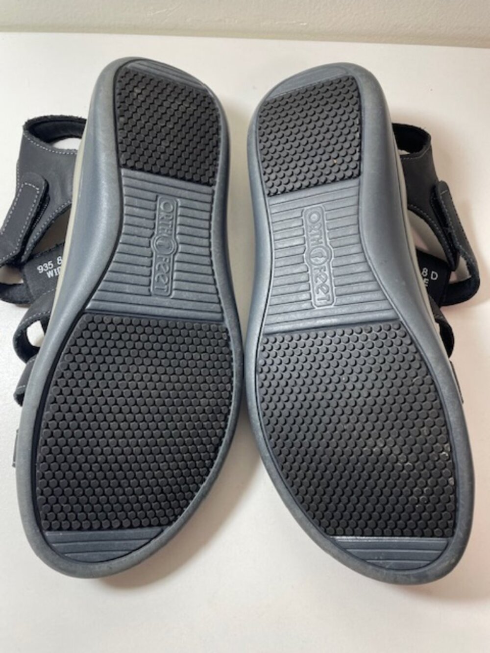 Orthofeet Womens Black Sandals NEW Size 8D - Picture 2 of 6